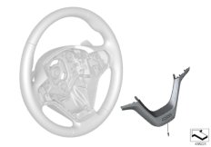 Накладка на рулевое колесо Individual