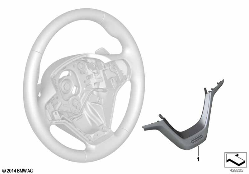 Накладка на рулевое колесо Individual