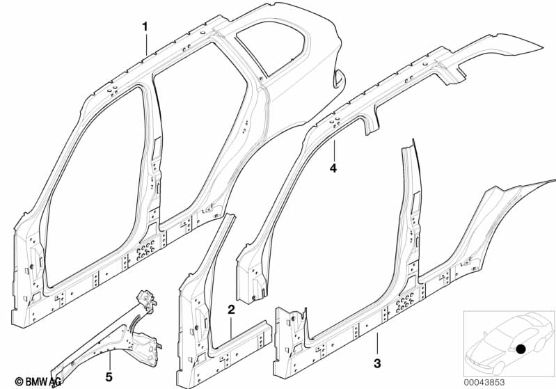боковой каркас