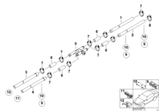Топливопровод/ элементы крепления