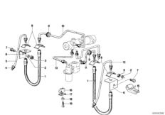 Трубопровод тормозного привода Пд