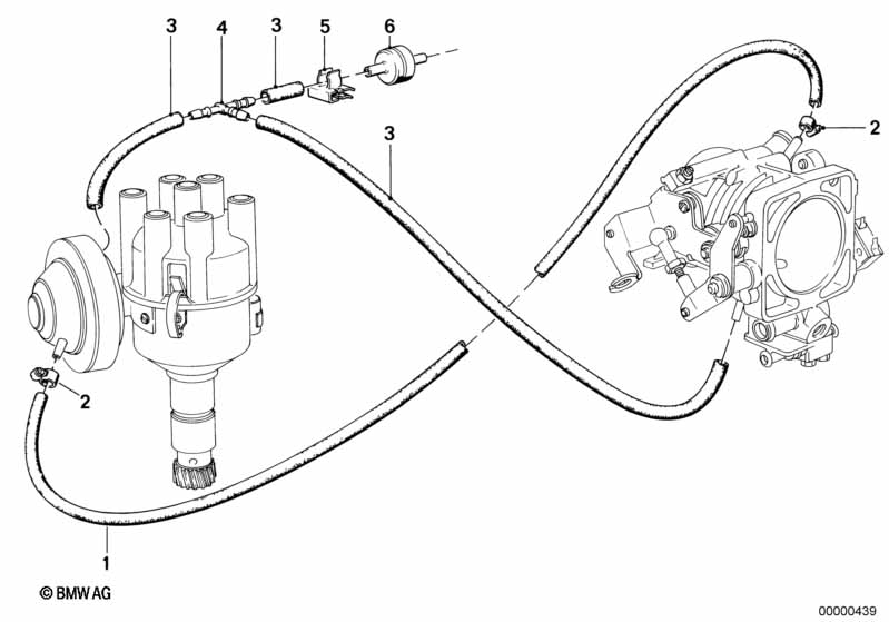 Вакуумная сист.управл.регулир.зажигания