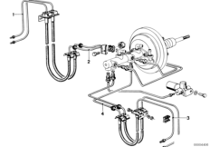 Трубопровод тормозного привода Пд