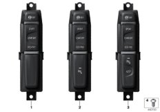 Панель управления в центральной консоли