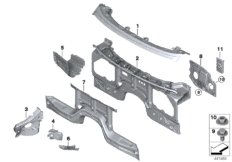 Детали щитка передка