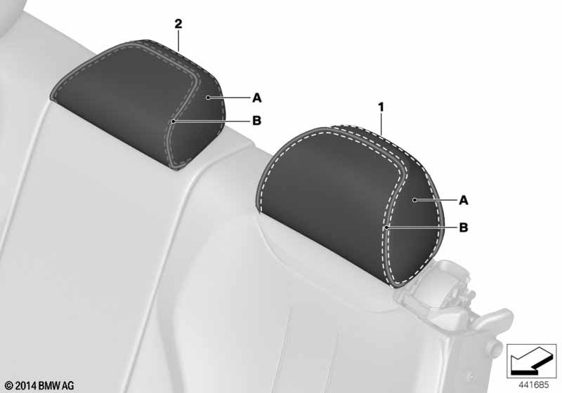 Подголовник Individual Зд кожа