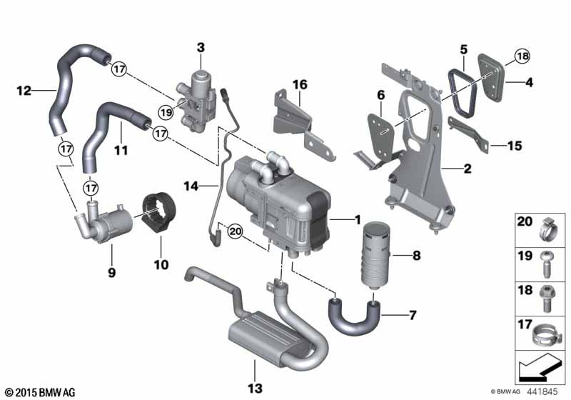 Блок автономной системы отопления. дизель G-серия