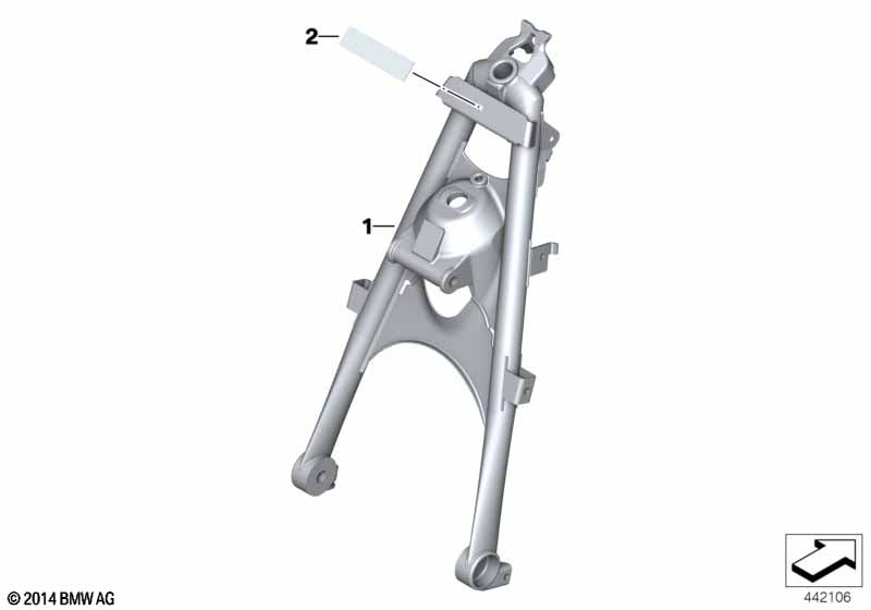 Передняя часть рамы