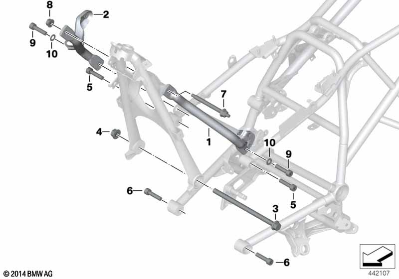 Подвеска двигателя