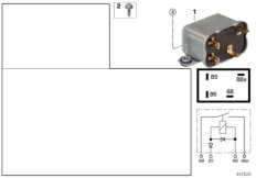 Реле разъединения аккумулятор.батареи