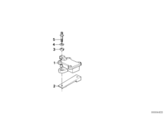Датчик ускорения системы ABS