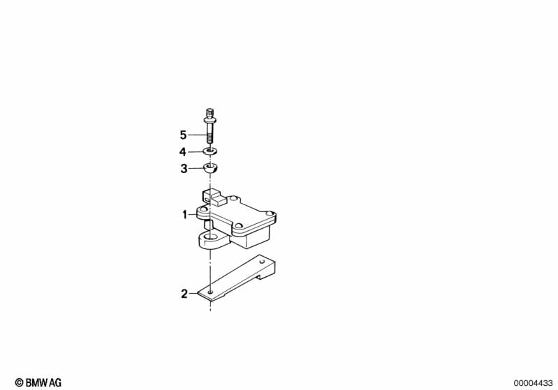 Датчик ускорения системы ABS