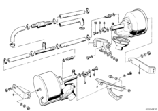 Усилитель тормозов/крепление