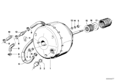 Вакуумный усилитель тормозов