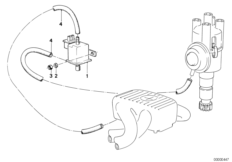 Вакуумная сист.управл.регулир.зажигания