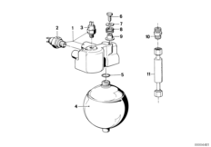 Регулятор давления/пневмоаккумулятор