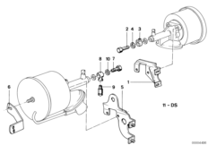 Усилитель тормозов/крепление