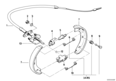 Стояночный тормоз/тормозные колодки