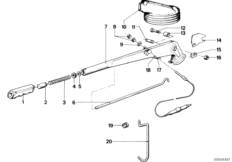 Стояночный тормоз/управление