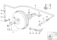 Вакуумный усилитель тормозов