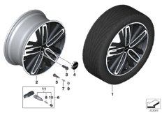 JCW LM диск Radial Spoke 526 - 19"