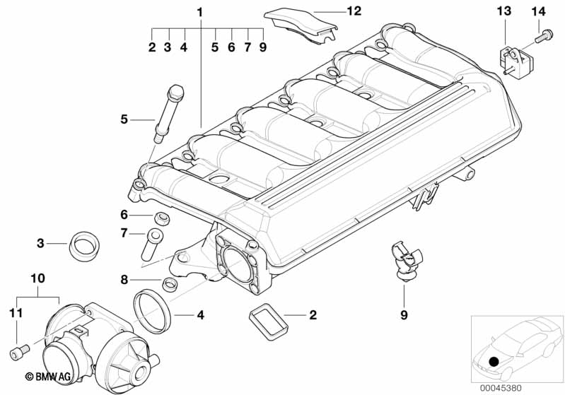 Система впуска AGR