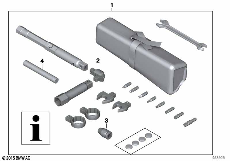 Бортовой инструмент, комплект для ТО