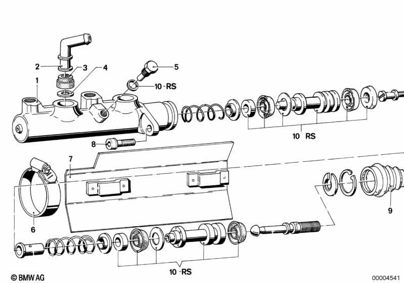 Главный тормозной цилиндр