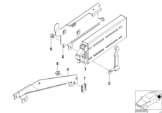 Детали телефона в багажном отделении