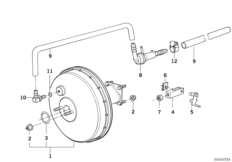 Вакуумный усилитель тормозов