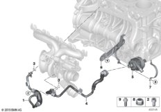 Система охлаждения турбонагнетателя