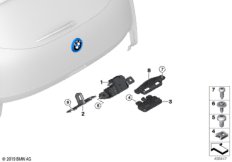 Система замков багажной двери