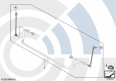 Ремкомплект стойки штанги стабилизатора