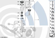 Ремкомплект опорного подшипника