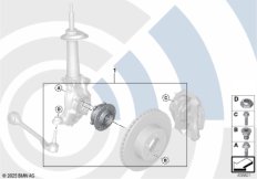 Рем.комплект ступицы переднего колеса