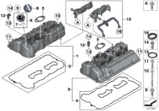 Крышка головки блока цилиндров