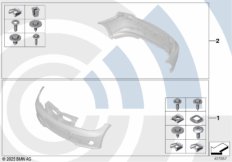 Монтажный комплект бампера