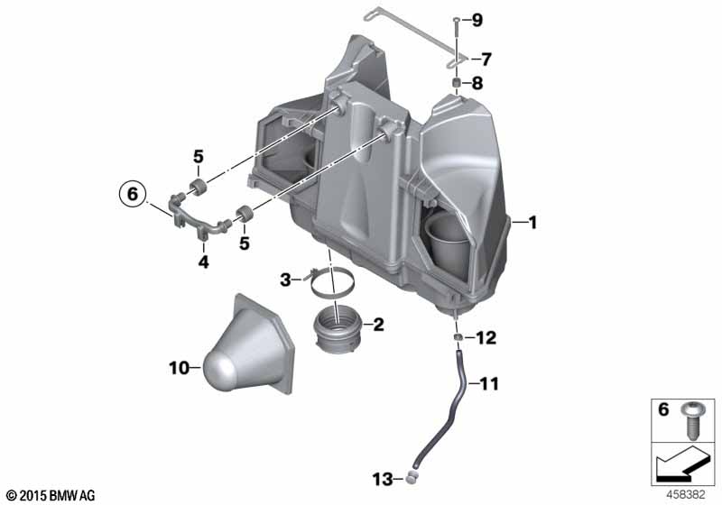 K73/K71/K40/K44 Резиновый раструб воздушного короба