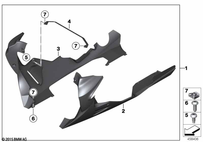 спойлер двигателя