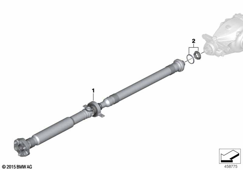 Карданный вал/закладная гайка