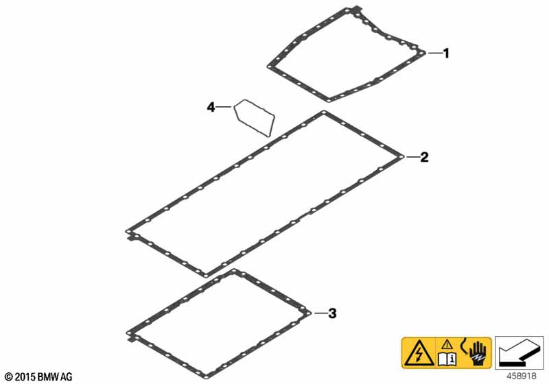Уплотнители корпуса высоков.аккум.блока