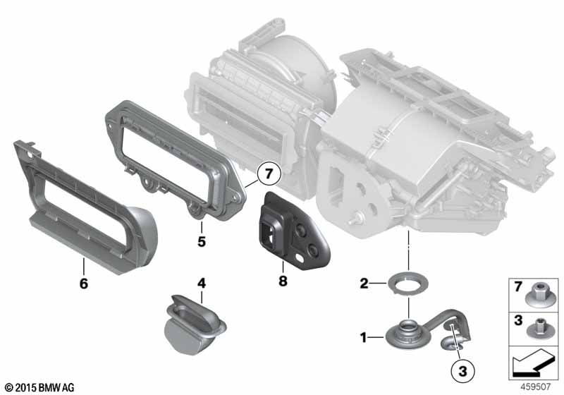 Доп.элем.блока отопителя/кондиционера