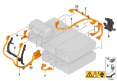 Высоков.соед.провод высоков.накопителя