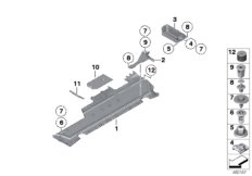 Облицовка днища кузова Зд
