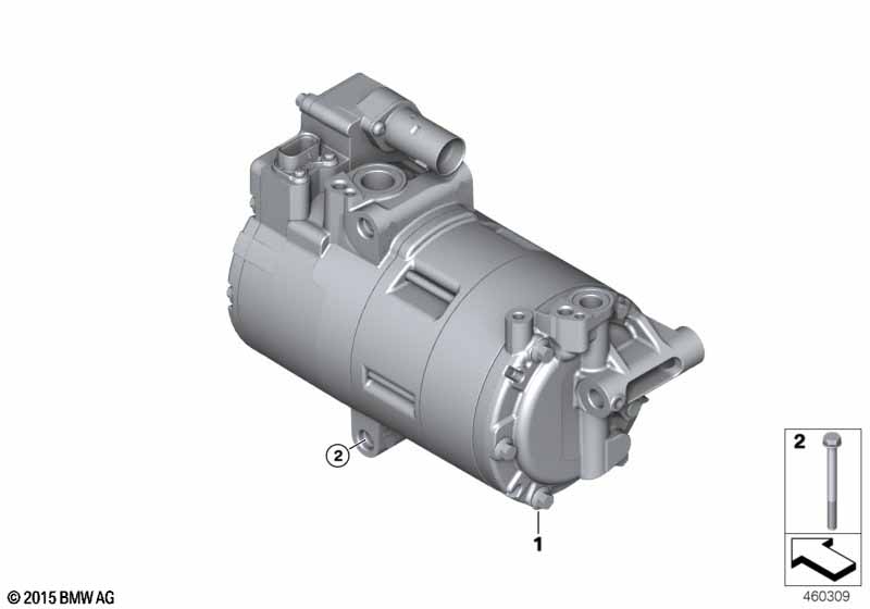 Болт с шестигранной головкой с шайбой