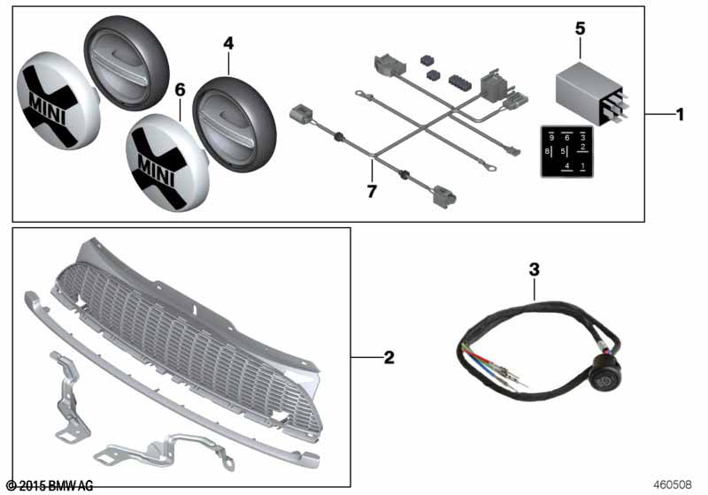 К-т дооснащения доп. с/д фарами