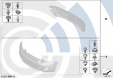 Монтажный комплект бампера