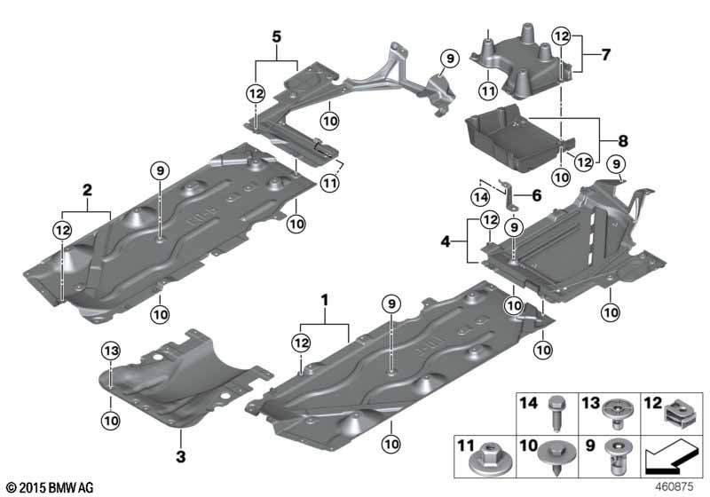 Облицовка днища кузова