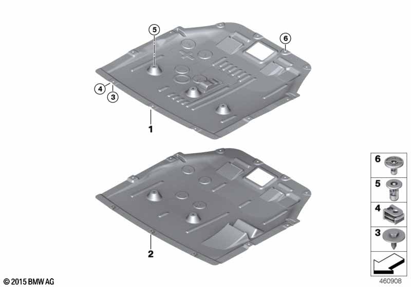 Экран моторного отсека