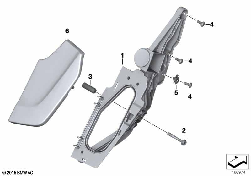 Держатель защита ног П